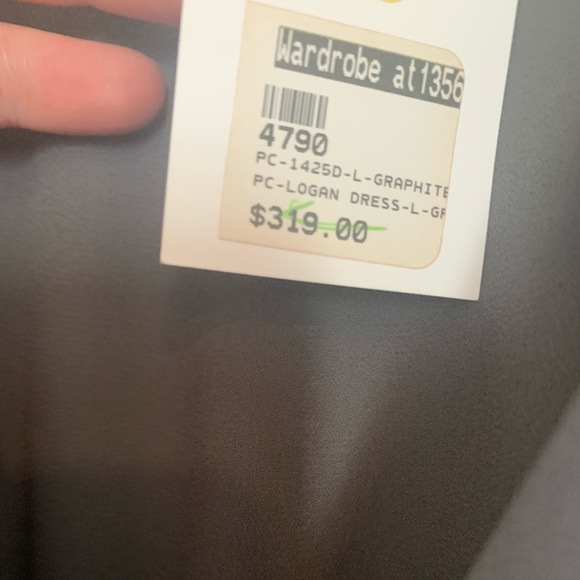 Paper Crown Grey Dress - Picture 3 of 3